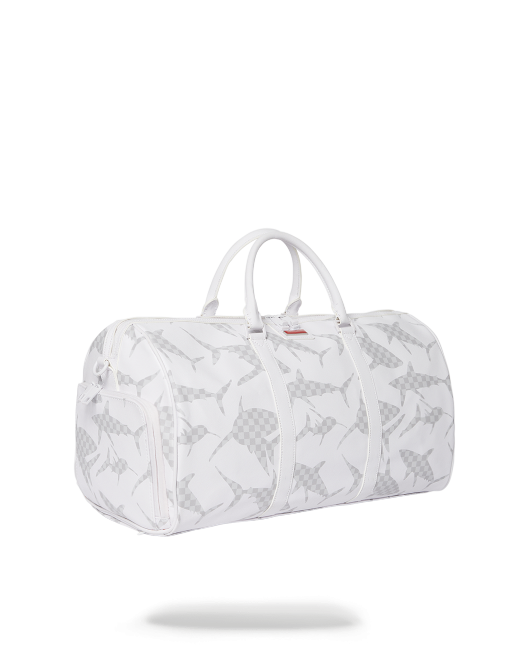 Shark Check (White) Duffle - Image 6