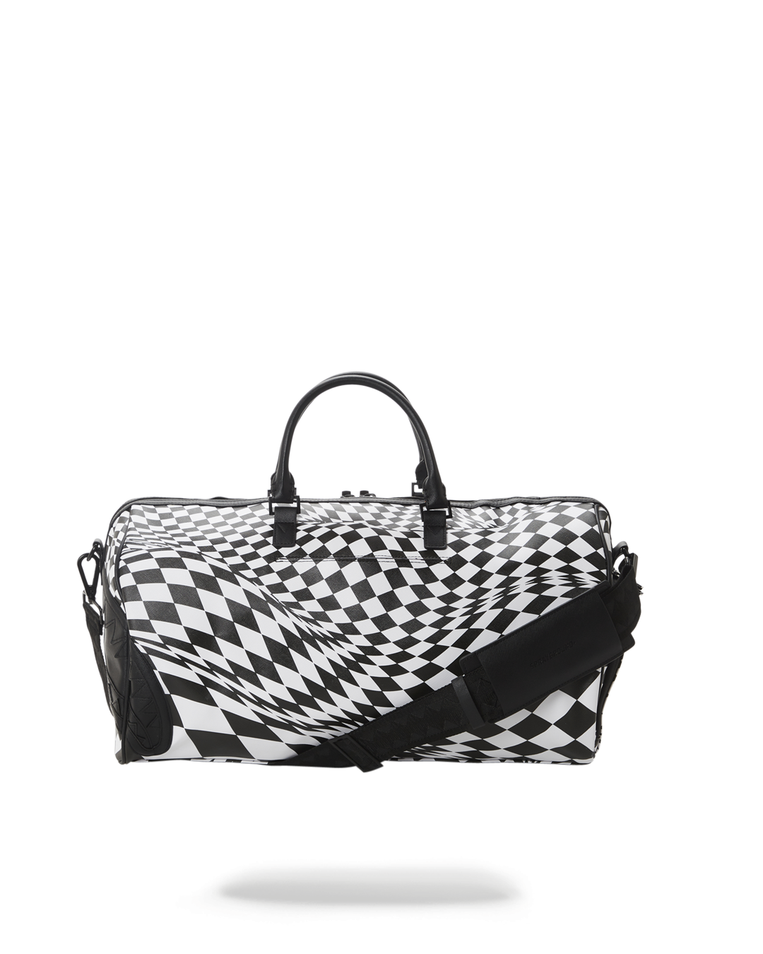 Trippy Check Duffle - Image 9