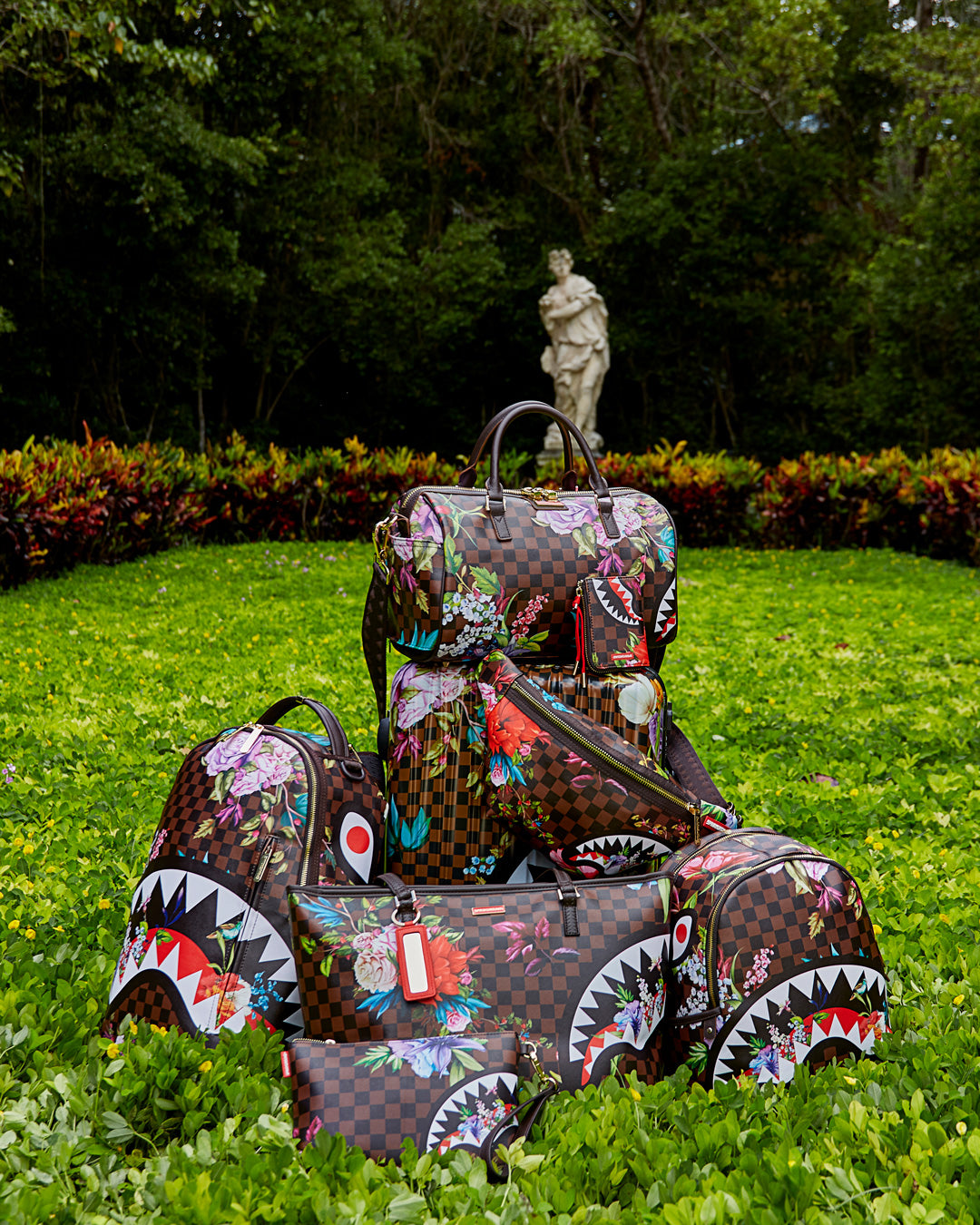 Garden of Sharks Mini Duffle - Image 12