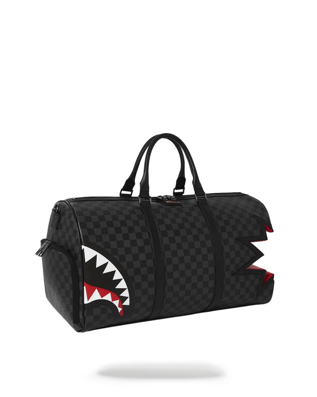 Shark Bite Sharks in Paris Gray Duffle - Image 7