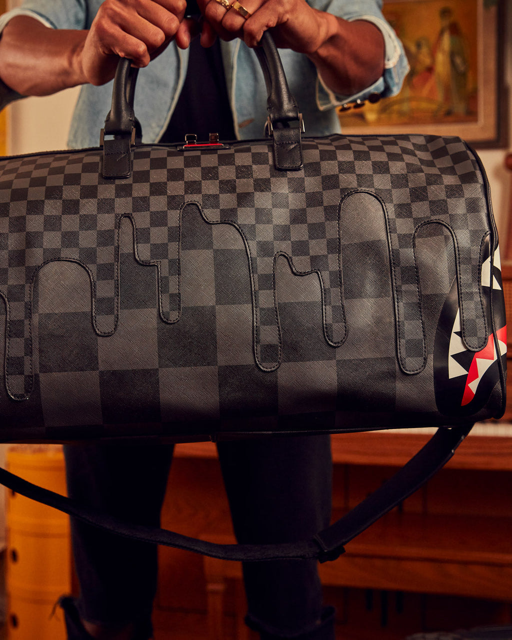 Xtc Grey Sharks in Paris Duffle - Image 2