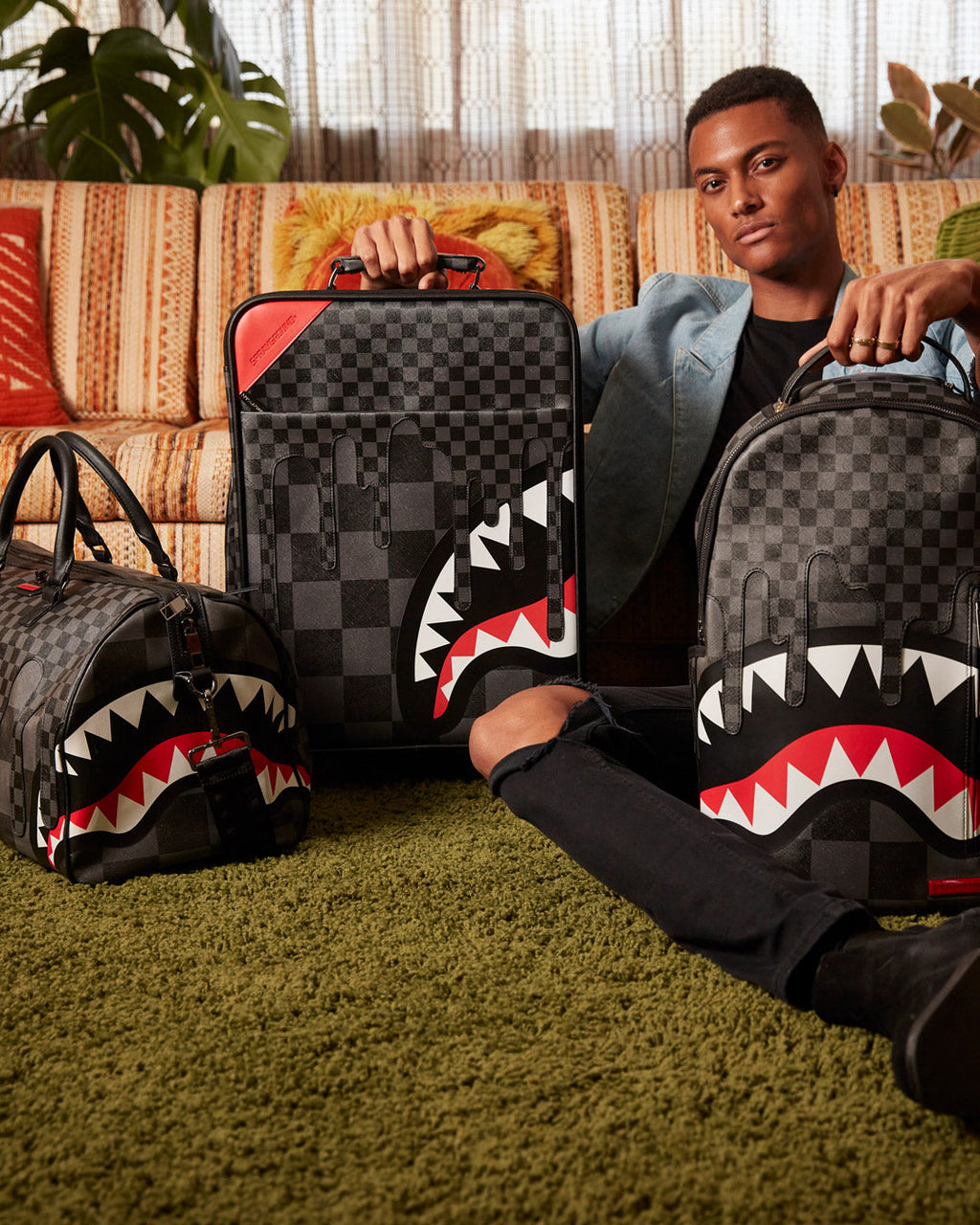 Xtc Grey Sharks in Paris Duffle - Image 4
