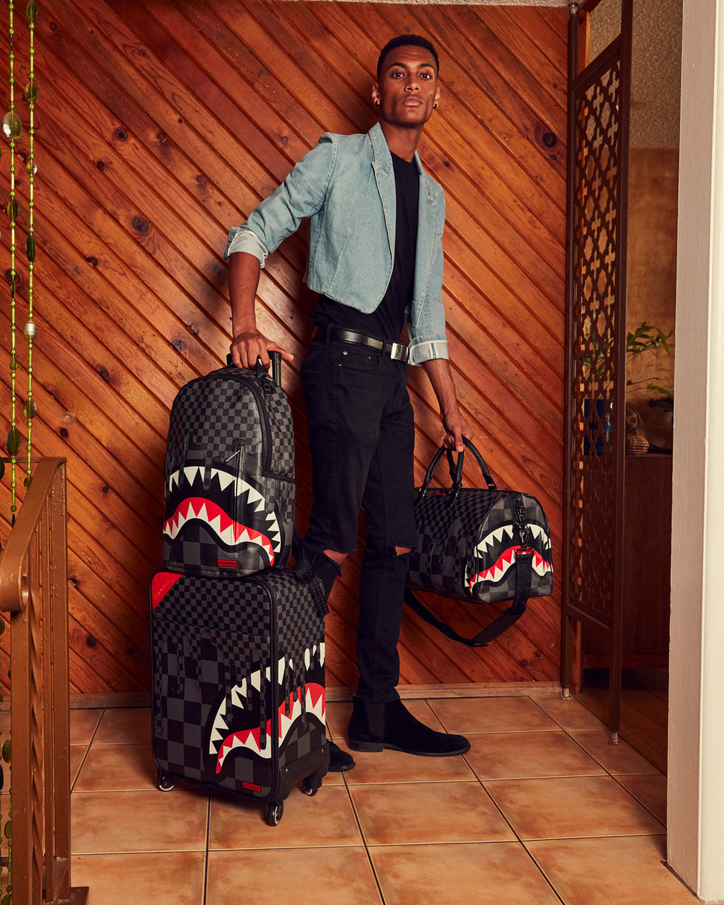 Xtc Grey Sharks in Paris Duffle - Image 8