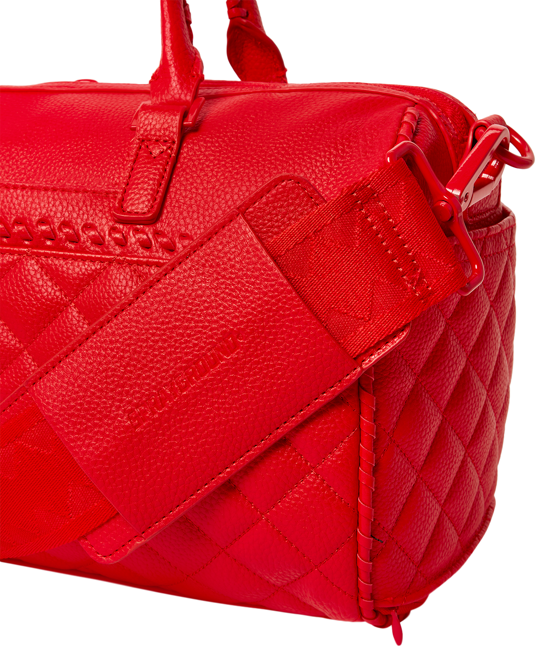 Red Riviera Mini Duffle - Image 11