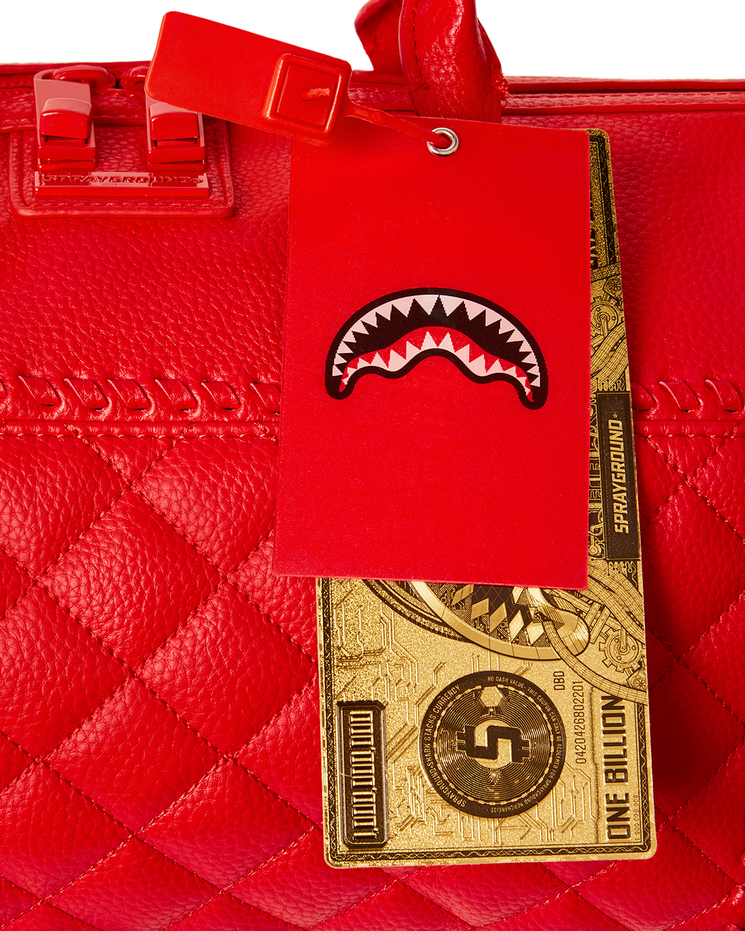 Red Riviera Mini Duffle - Image 13