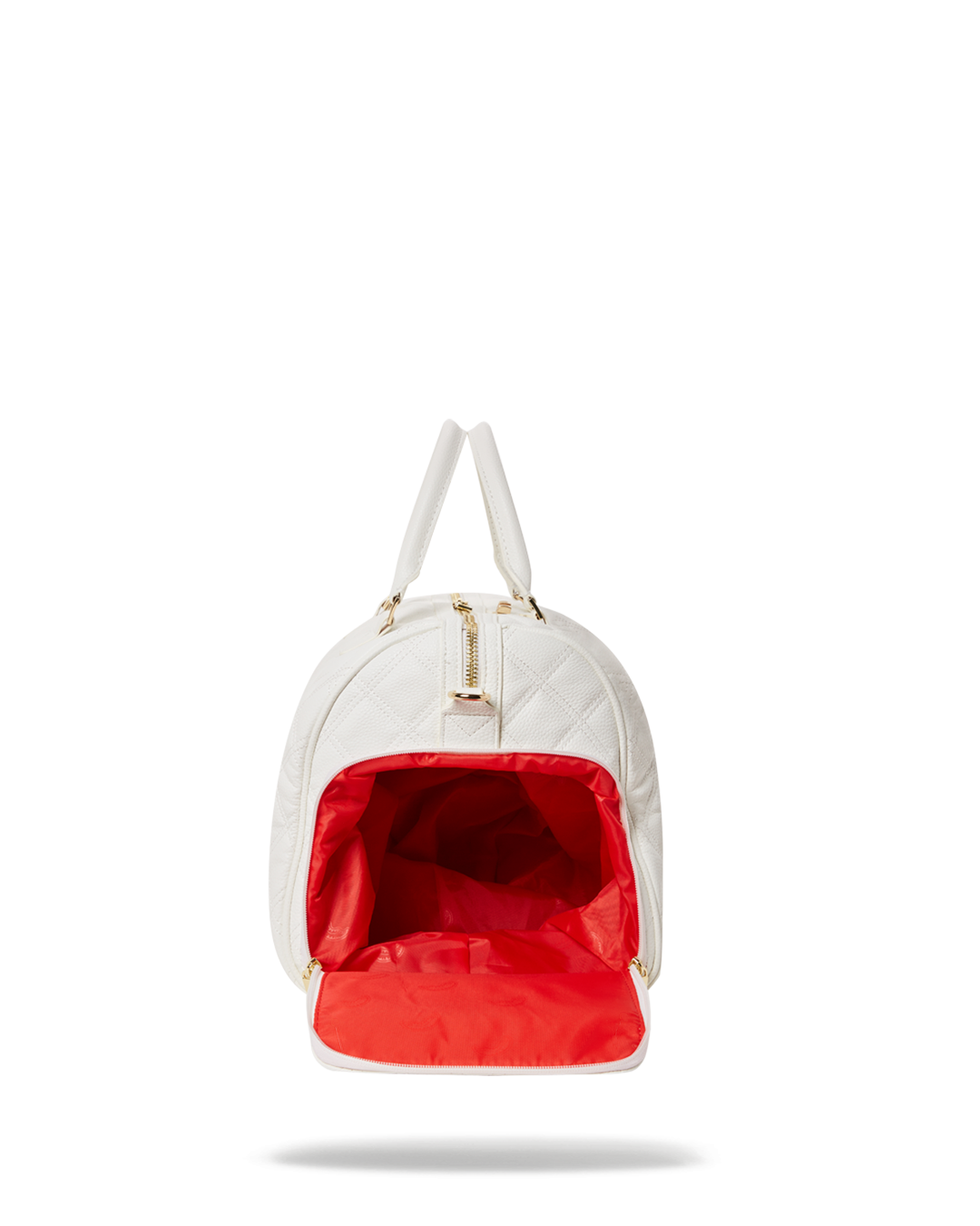 Riviera Le Blanc Gold Chain Shark Duffle - Image 9
