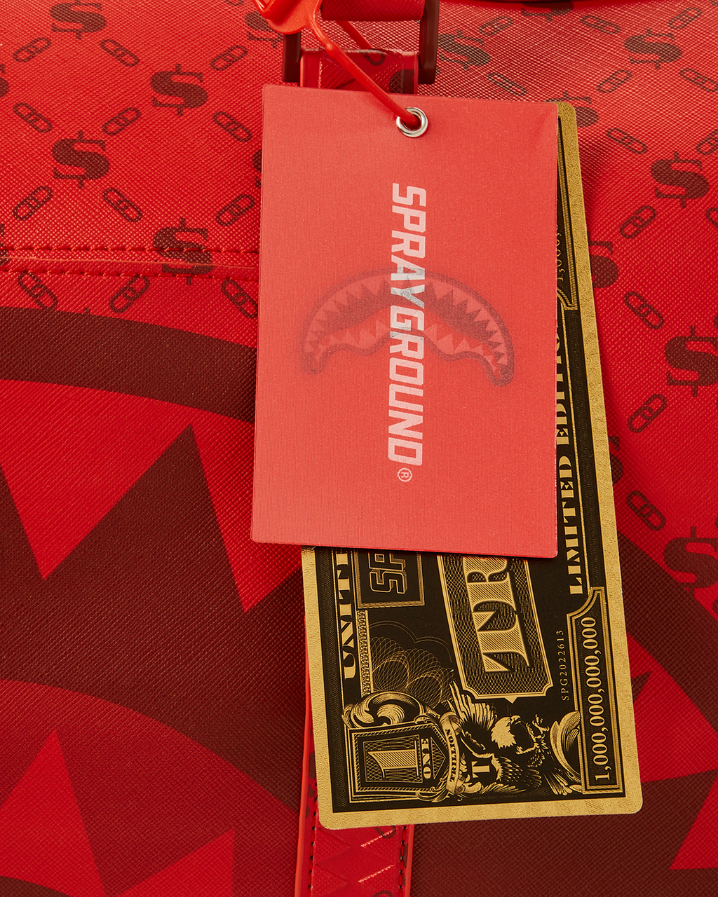 Money Pattern Brick Duffle - Image 13