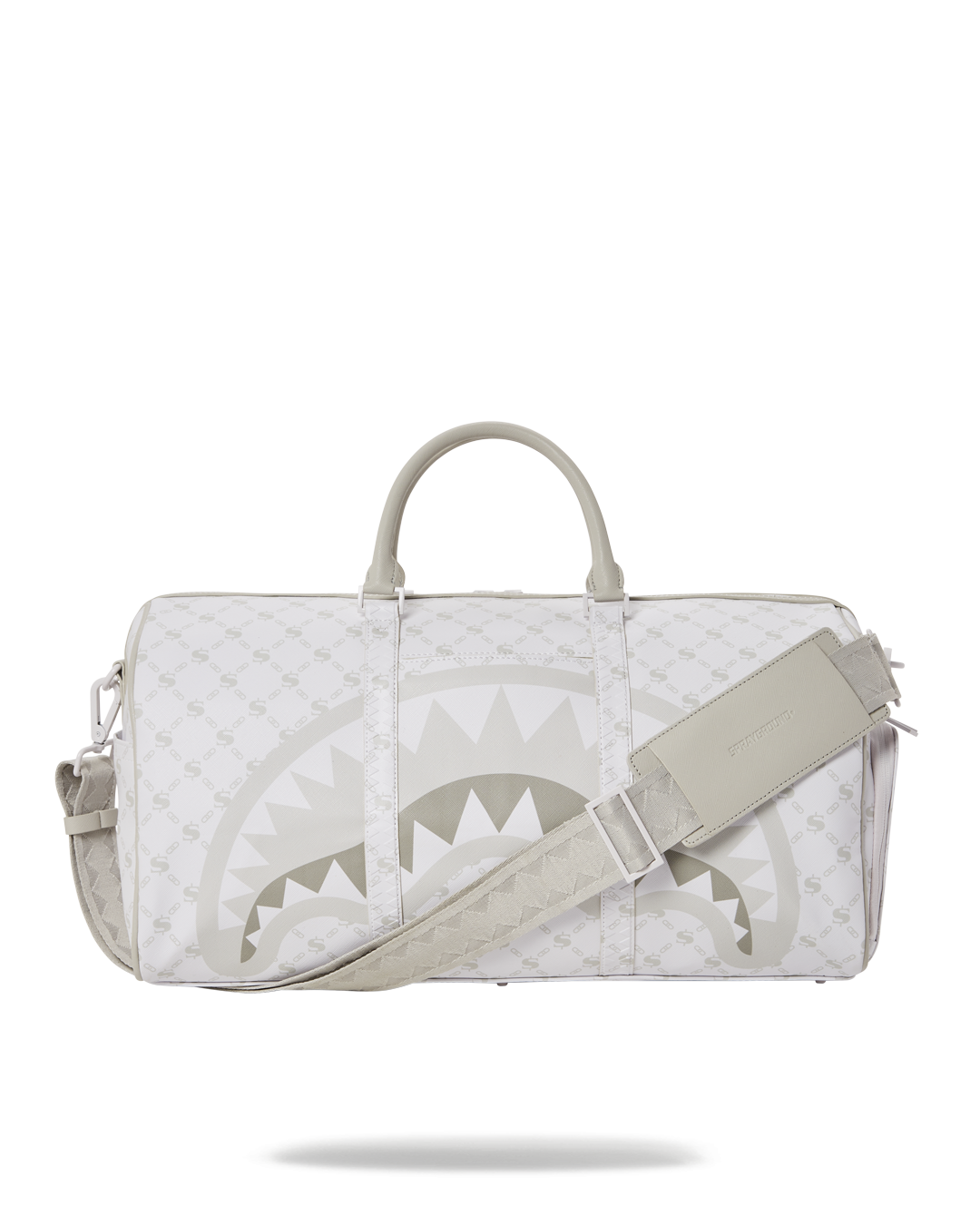 Money Pattern Powder Emperor Duffle - Image 7