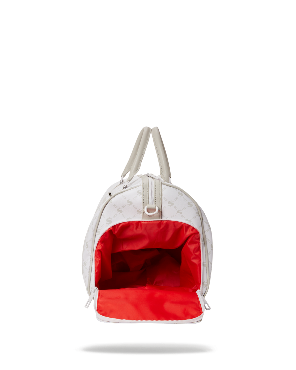 Money Pattern Powder Emperor Duffle - Image 11