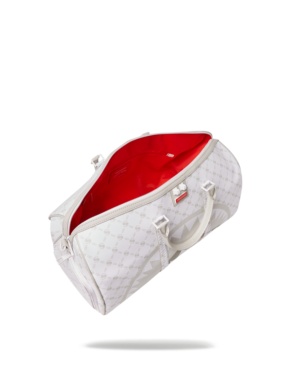 Money Pattern Powder Emperor Duffle - Image 13