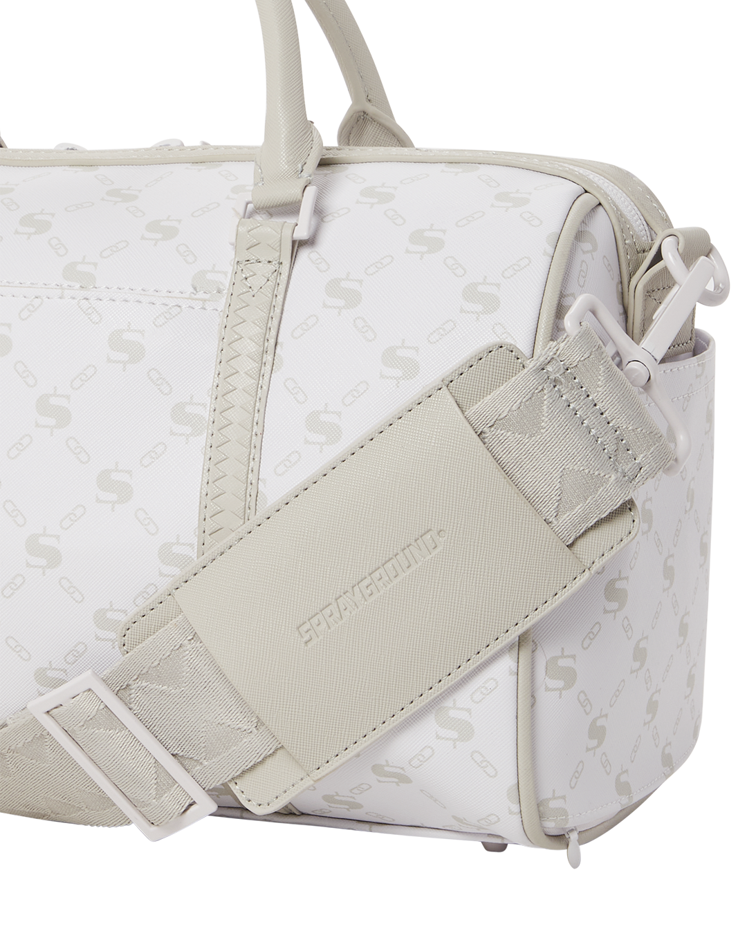 Money Pattern Powder Mini Duffle - Image 11