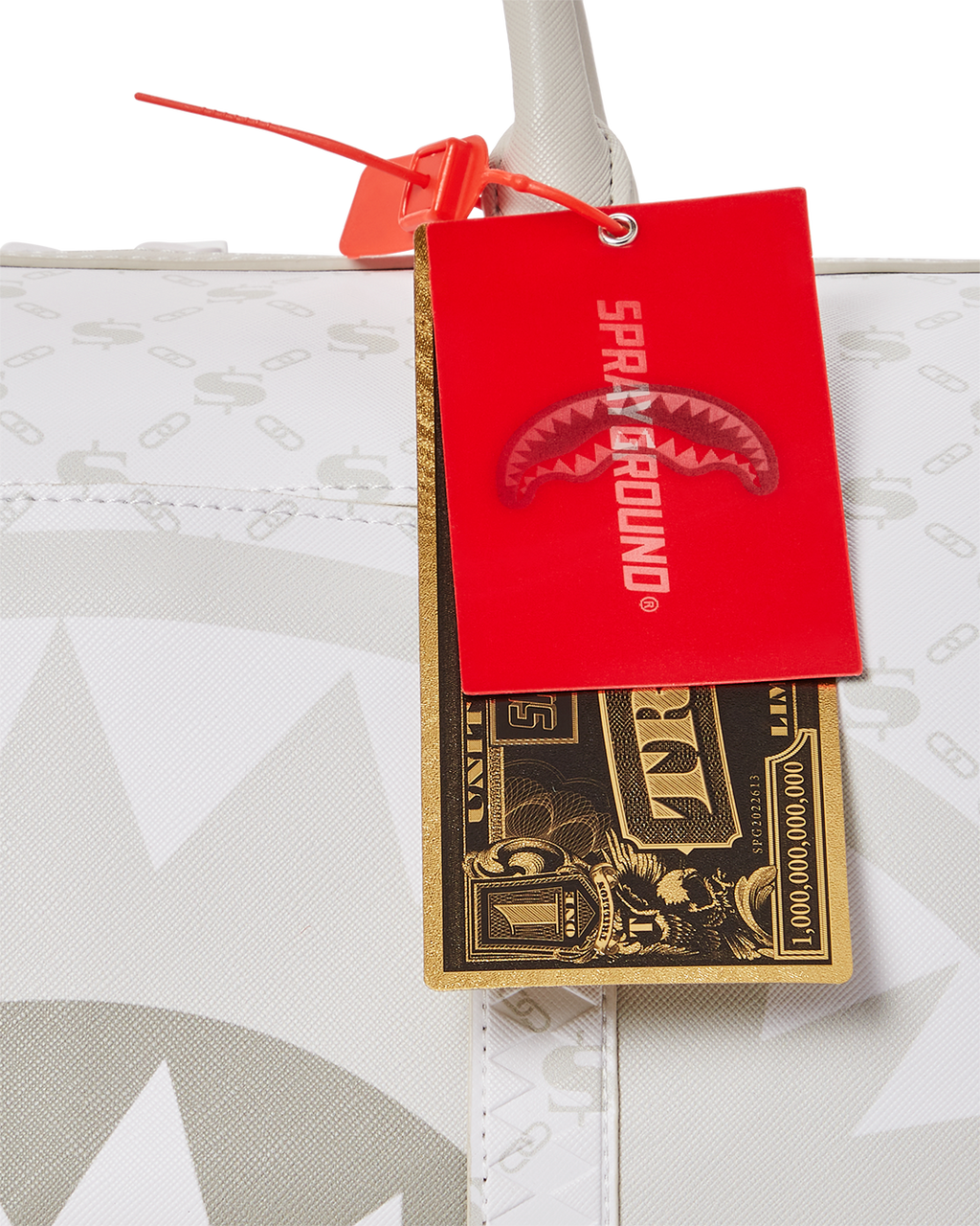 Money Pattern Powder Mini Duffle - Image 14
