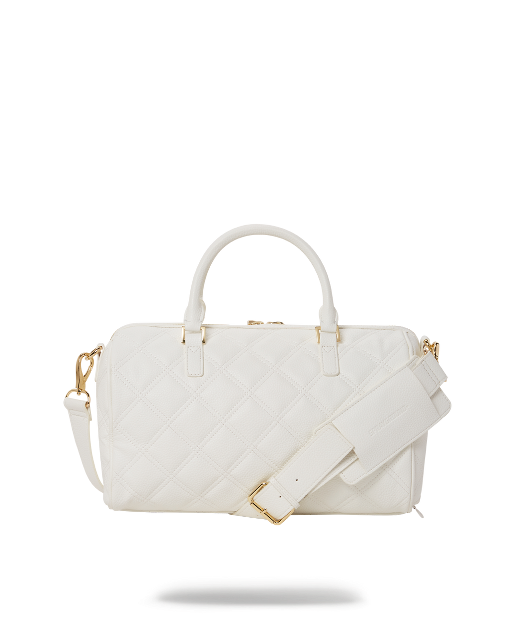 Riviera Le Blanc Gold Chain Shark Mini Duffle - Image 7
