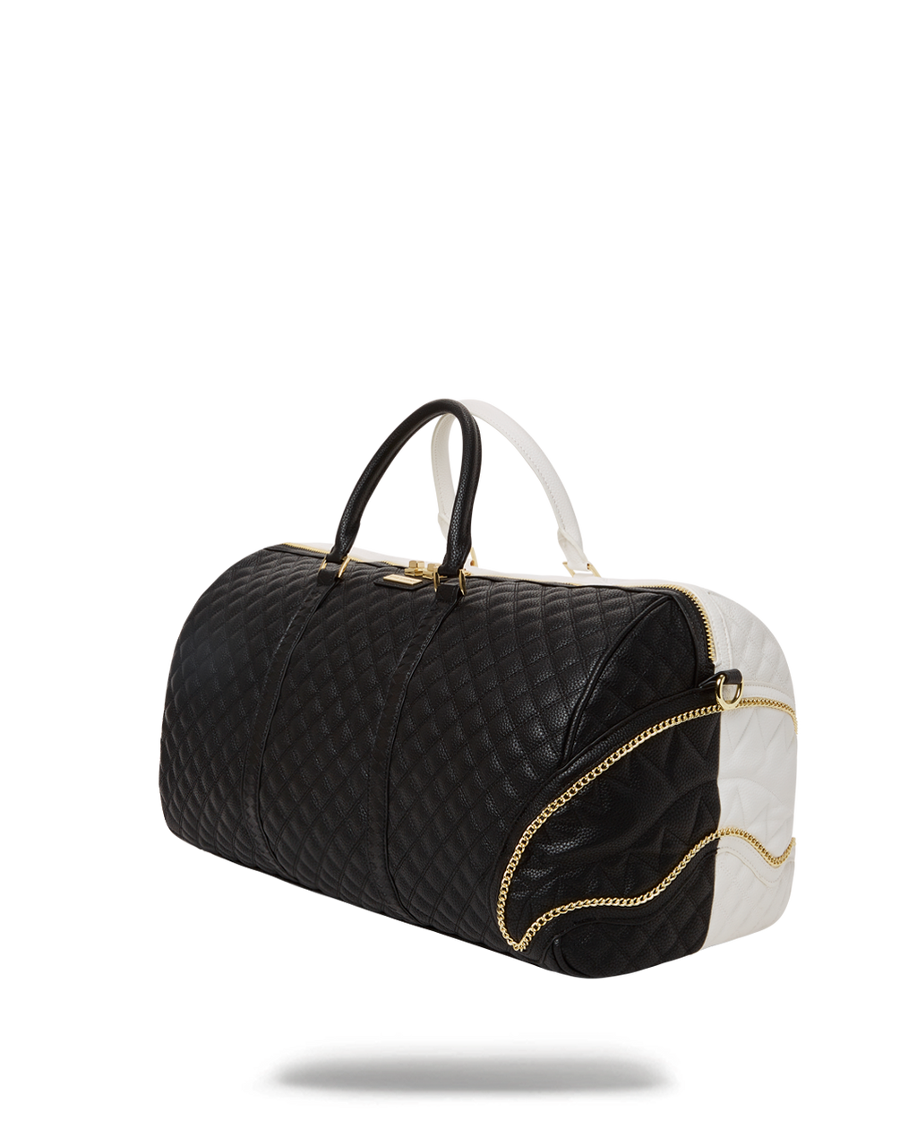 Leveled Up Split Quilt Shark Duffle - Image 5