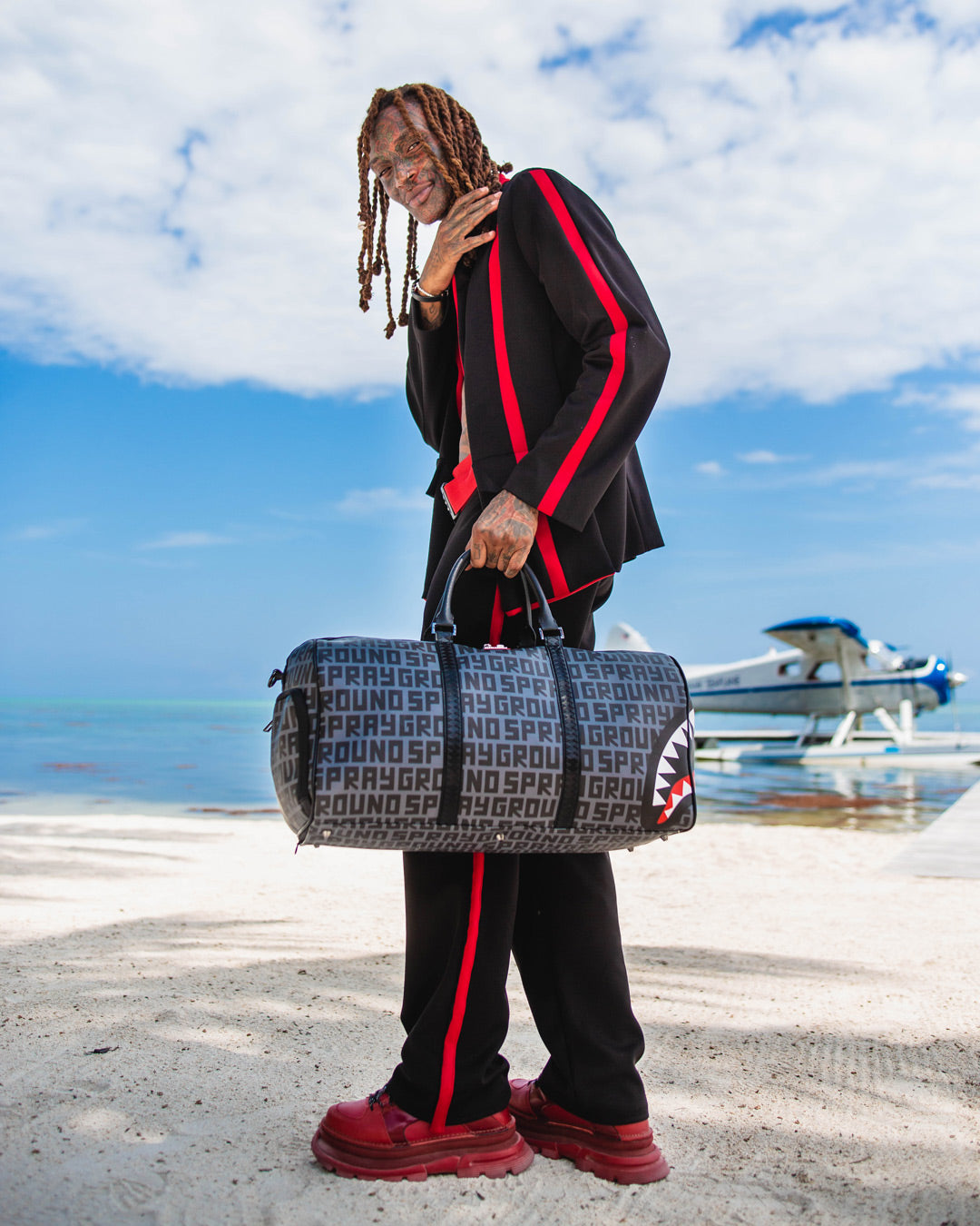 Sharkfinity Stealth Pilot Duffle - Image 2