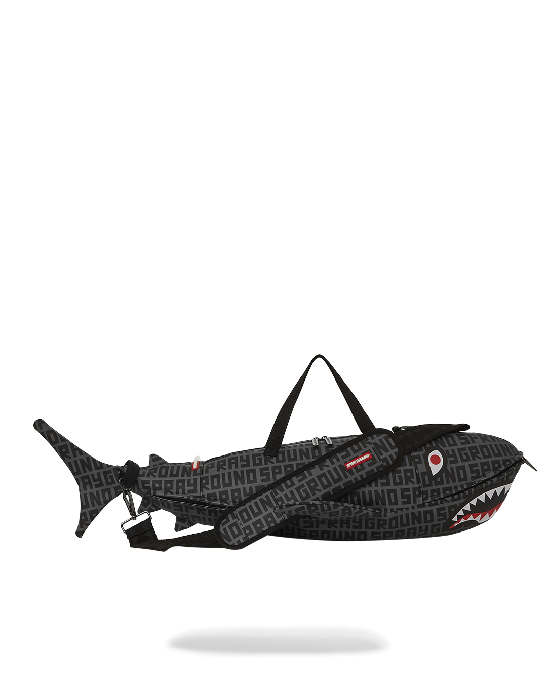Sharkfinity Stealth Pilot Shark Shape Duffle - Image 9