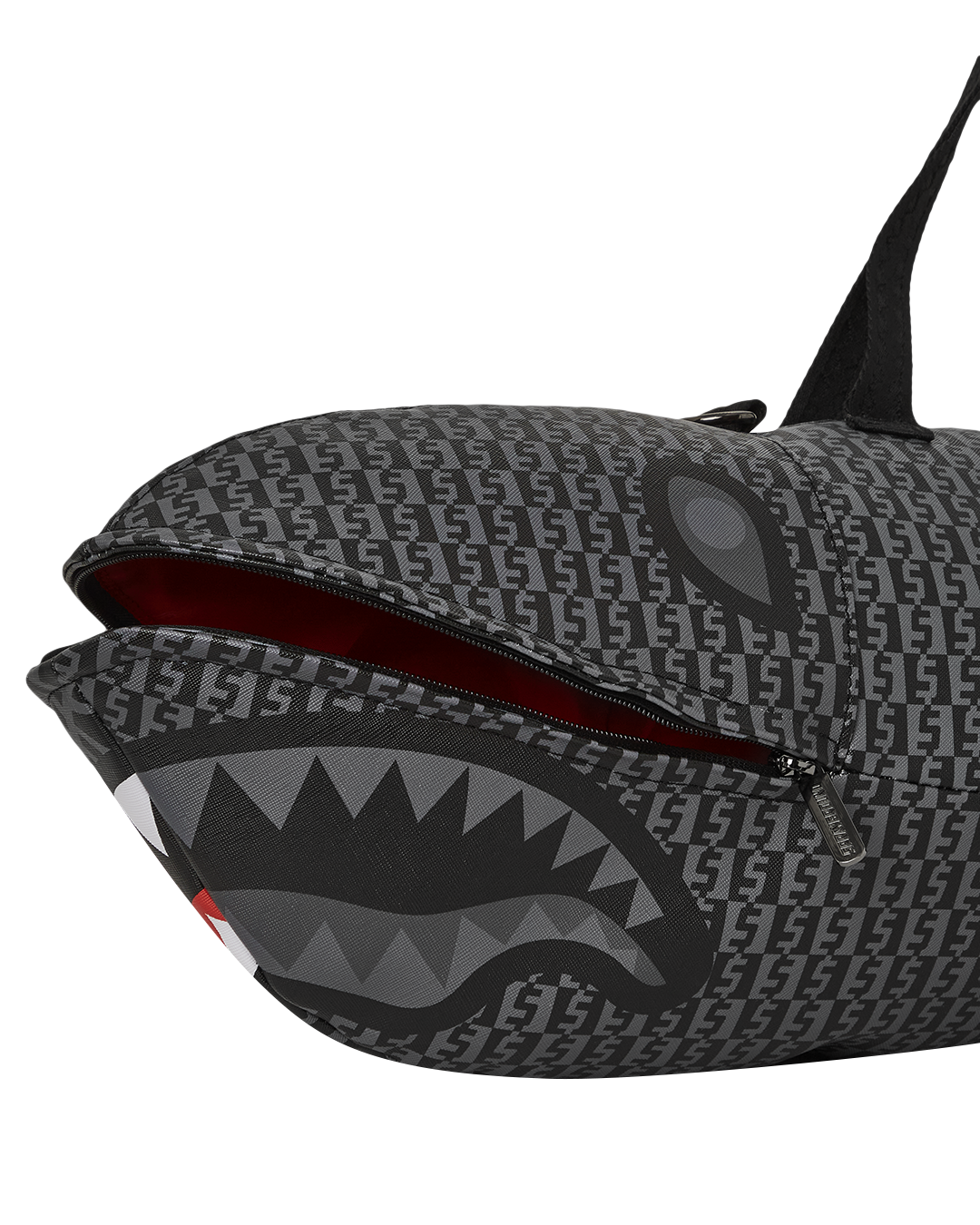 Sharkfinity Stealth Pilot Shark Shape Duffle - Image 12