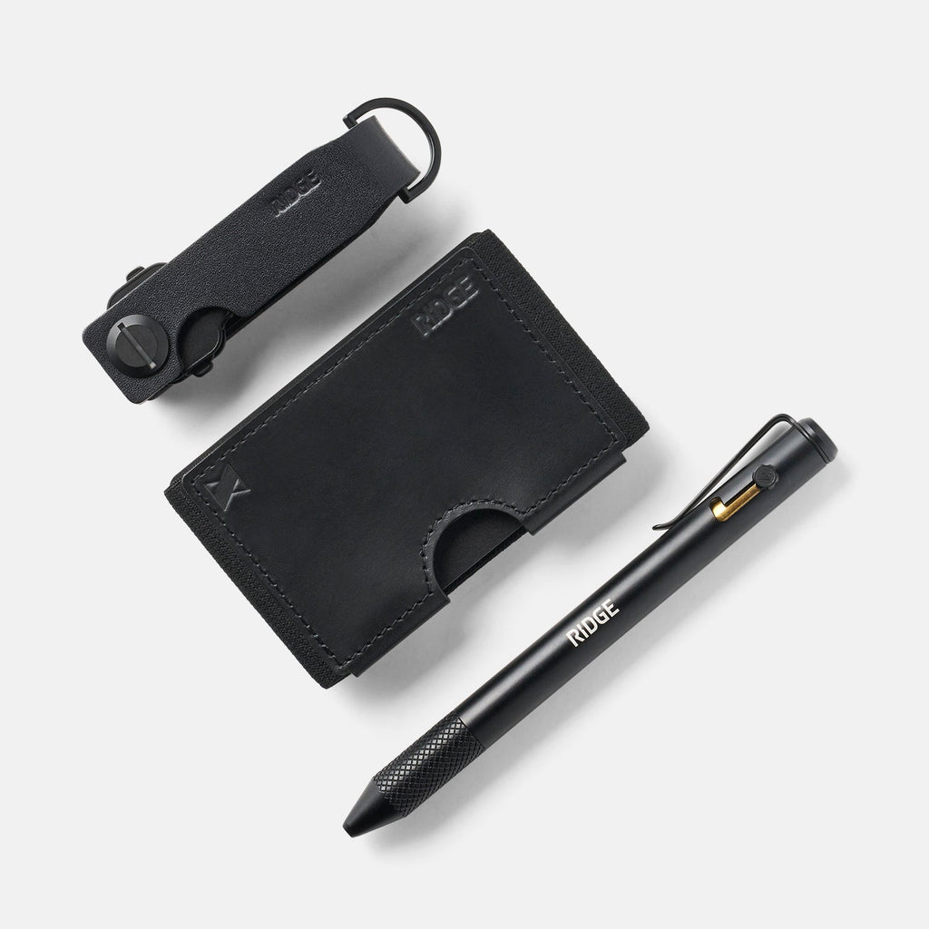 Daily Writer Kit - Biflex - MKBHD - Midnight Black Leather - Image 3
