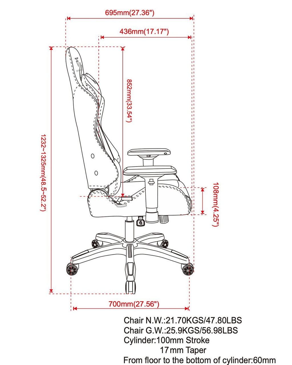 Sg Og Gaming Chair - Image 19