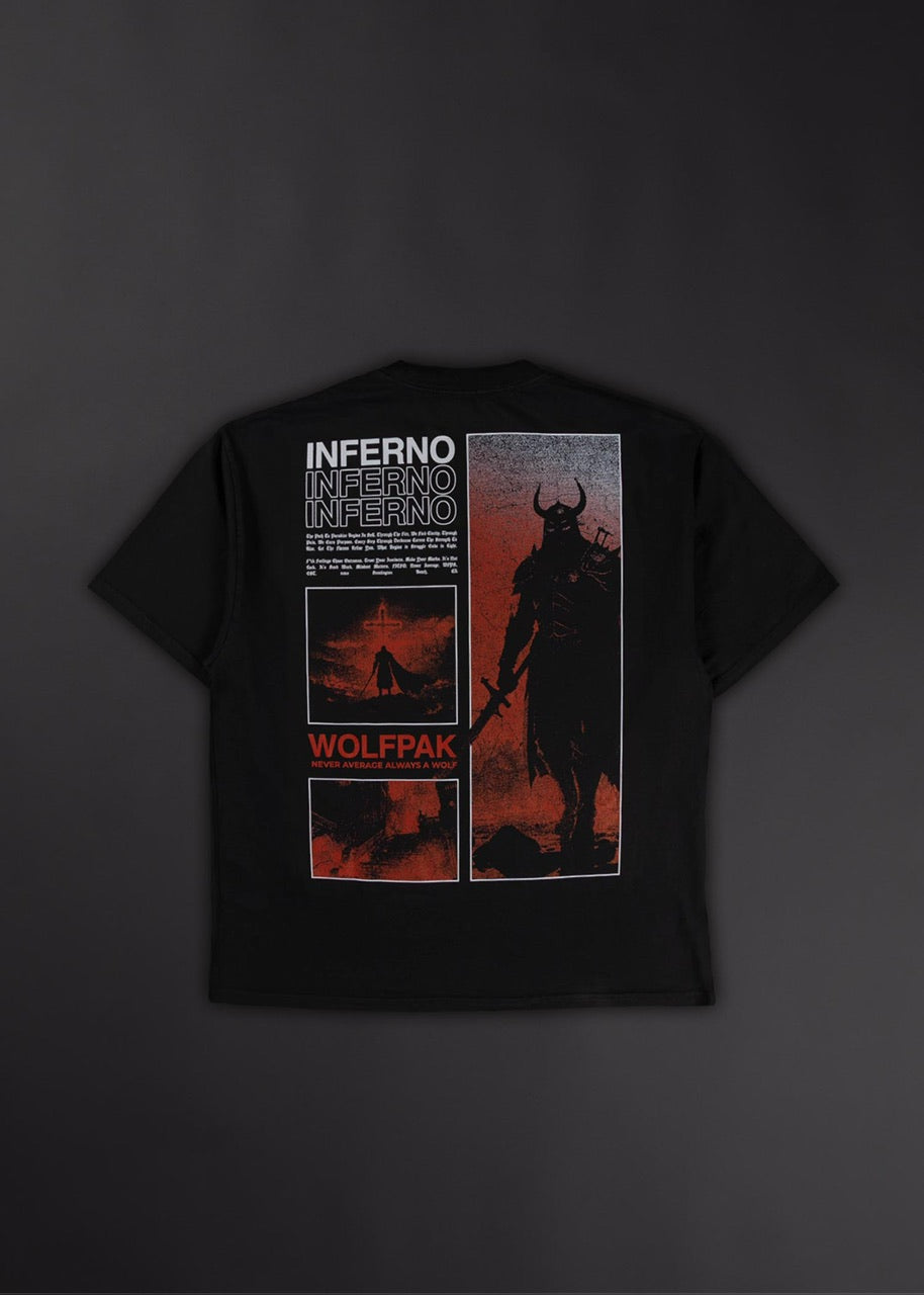 "Into The Abyss" Dante's Inferno Graphic T-Shirt - Image 18
