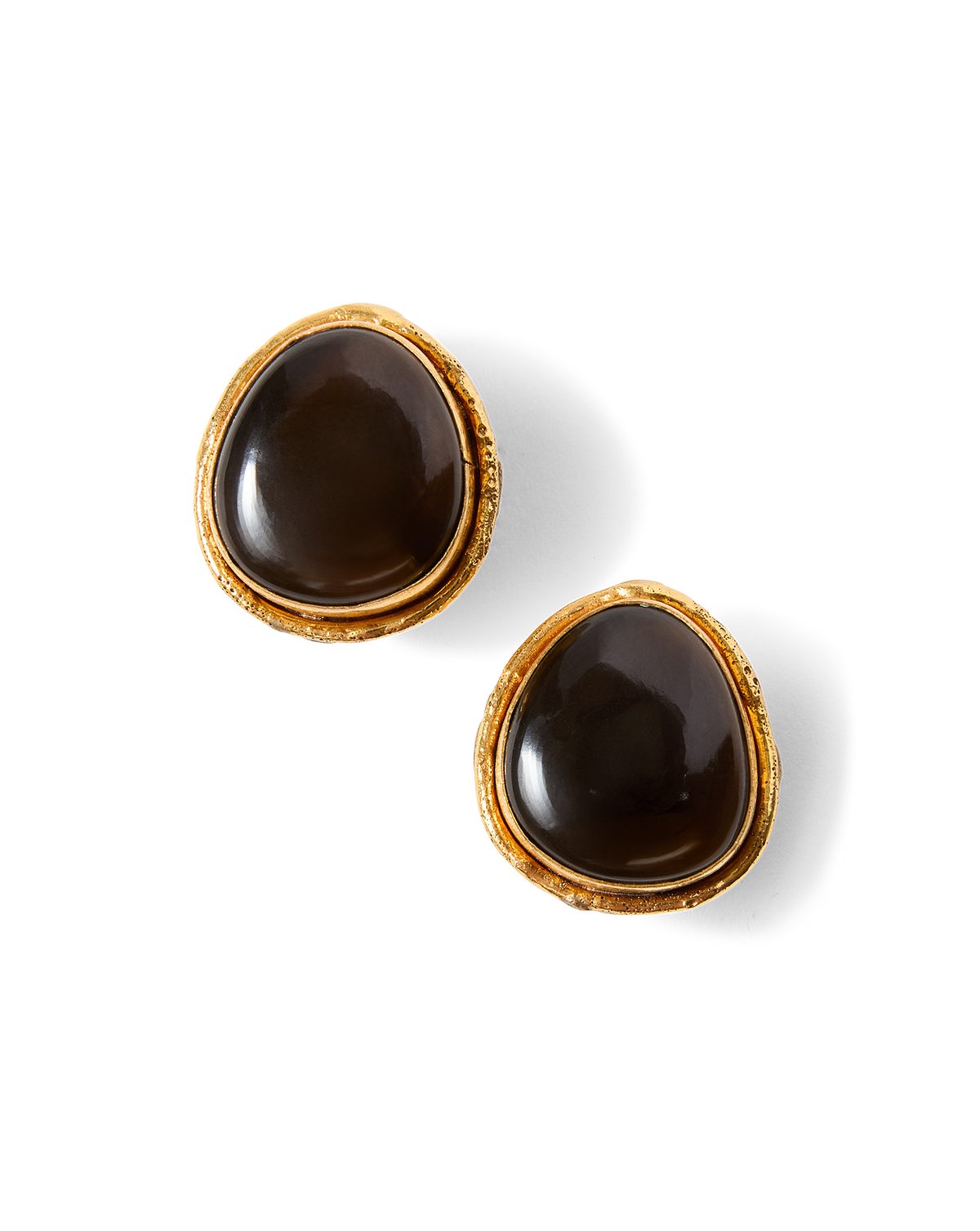 Macaroon Smoky Quartz Earring - Image 6