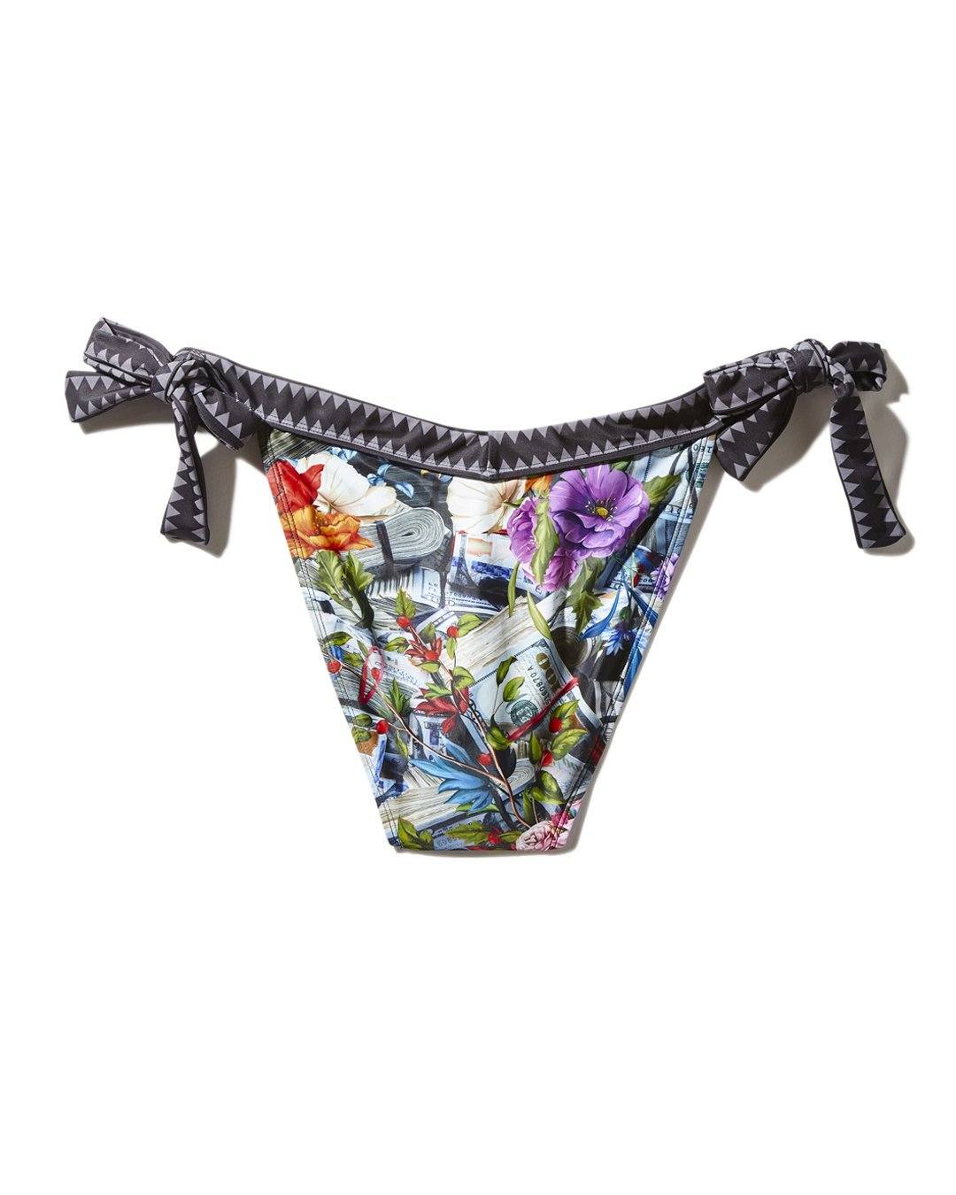 Floral Money Bikini Bottom - Image 5