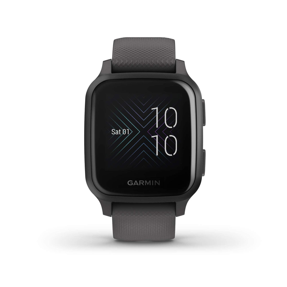Garmin - Venu Sq GPS Smartwatch 33mm - Shadow Gray/Slate  - 010-02427-00