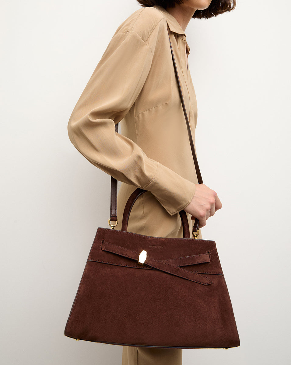Veronica Beard Suede Dash Bag - Image 2