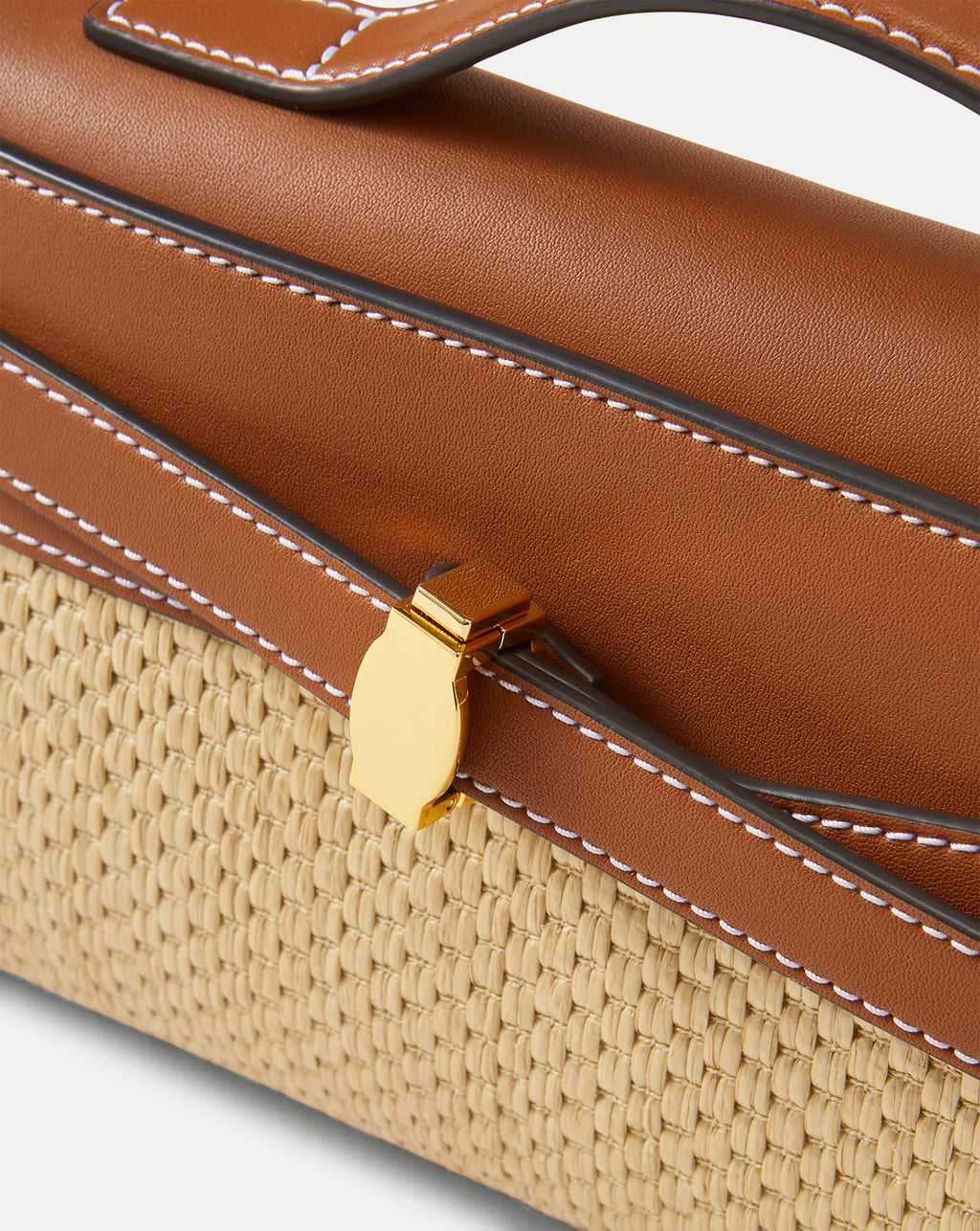 Veronica Beard Raffia Dash Clutch - Image 3