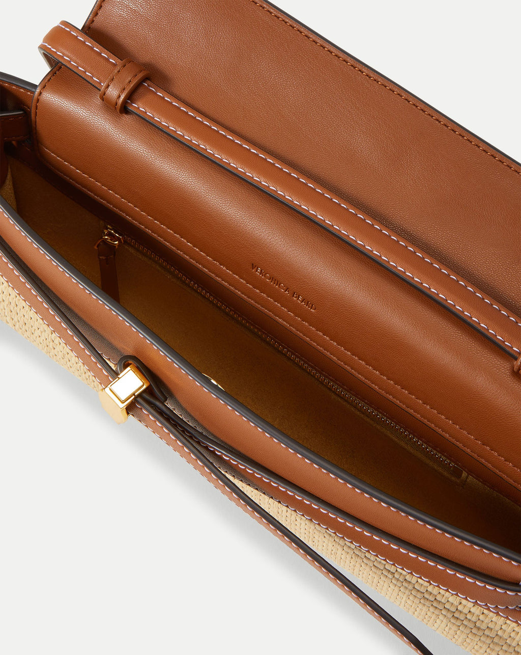 Veronica Beard Raffia Dash Clutch - Image 4