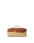 Veronica Beard Raffia Dash Clutch - Image 9