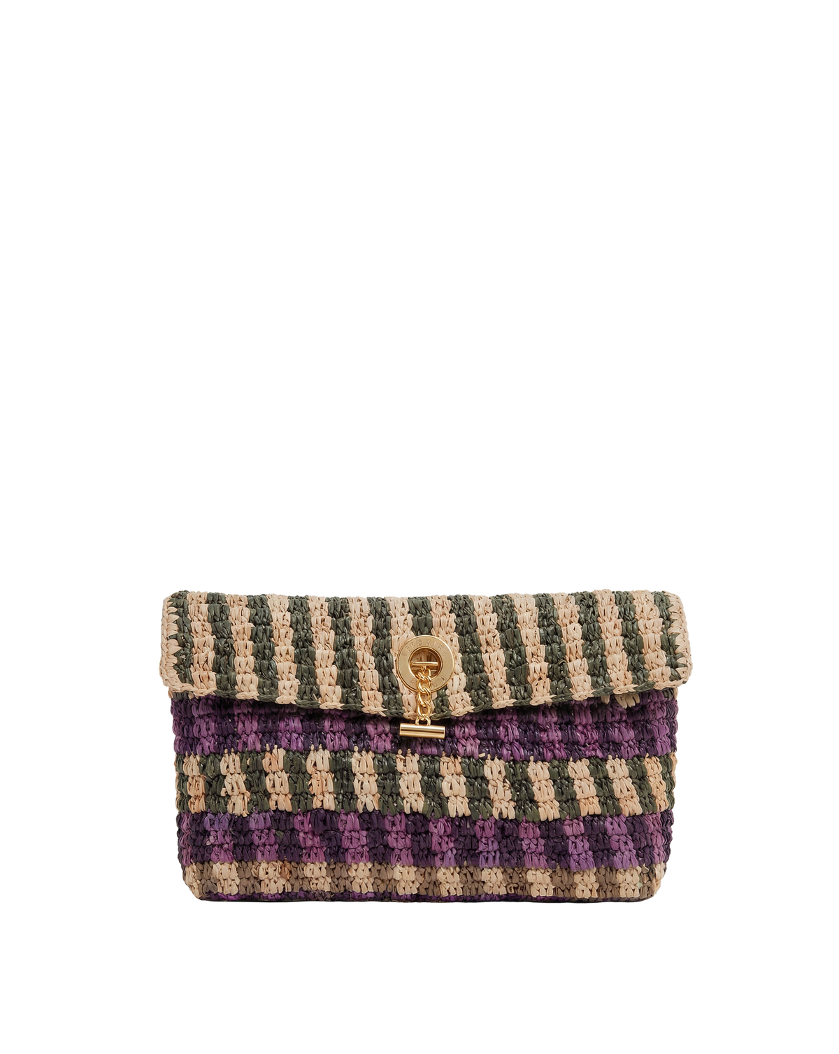 Raffia Anchor Clutch - Image 4