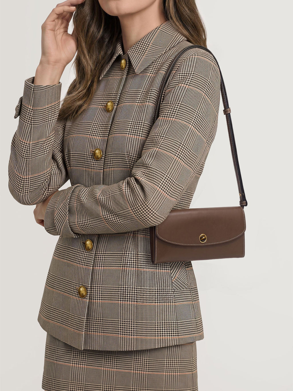 Leather Crossbody Wallet - Image 6