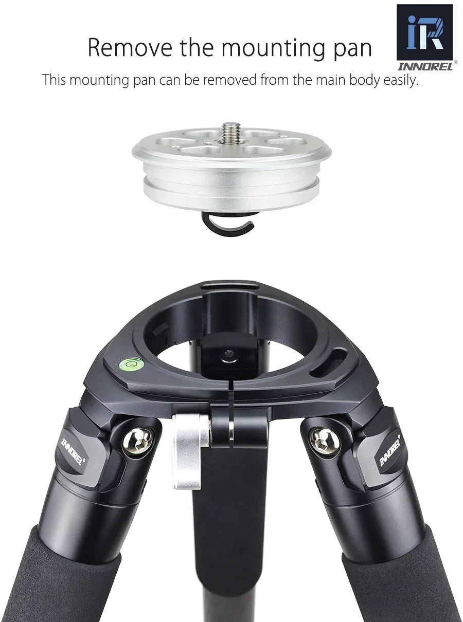 Innorel RT90C (LT404C) Heavy Duty Tripod - Image 13