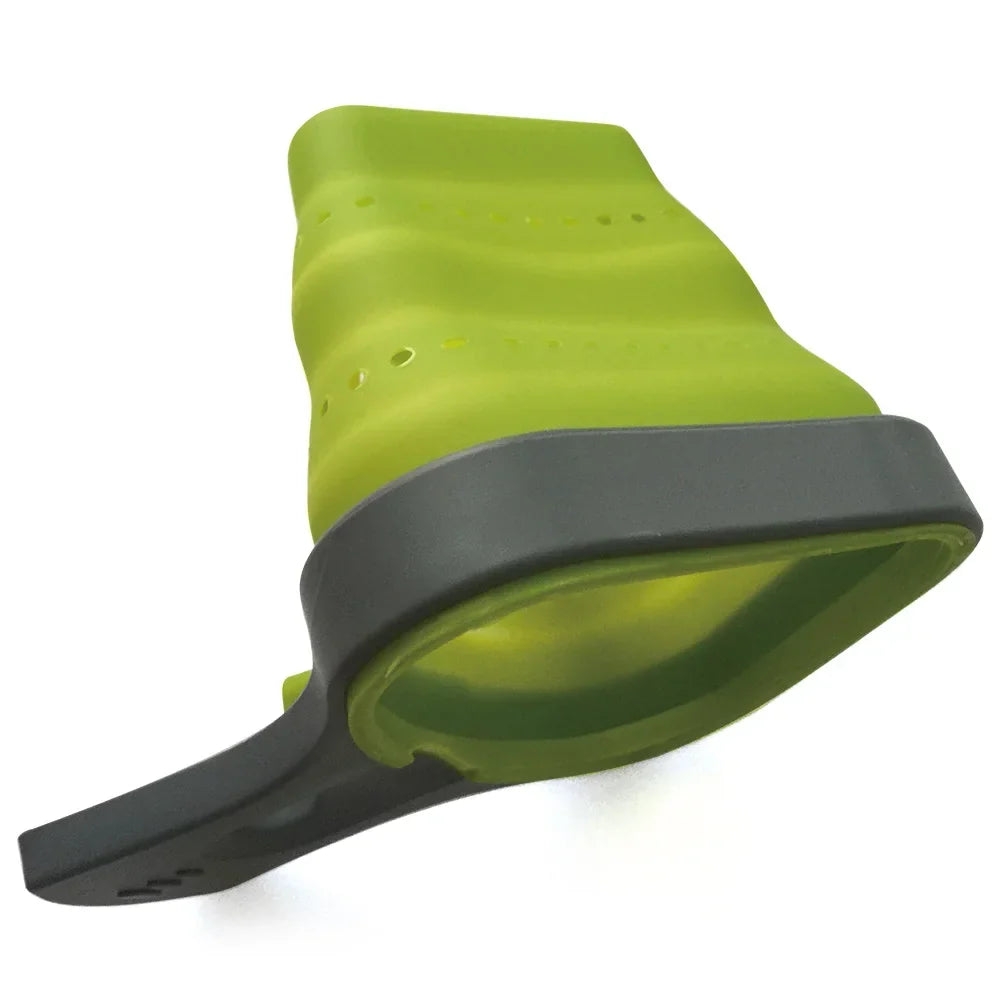 Foldable Silicone Pasta Colander Strainer - Image 5