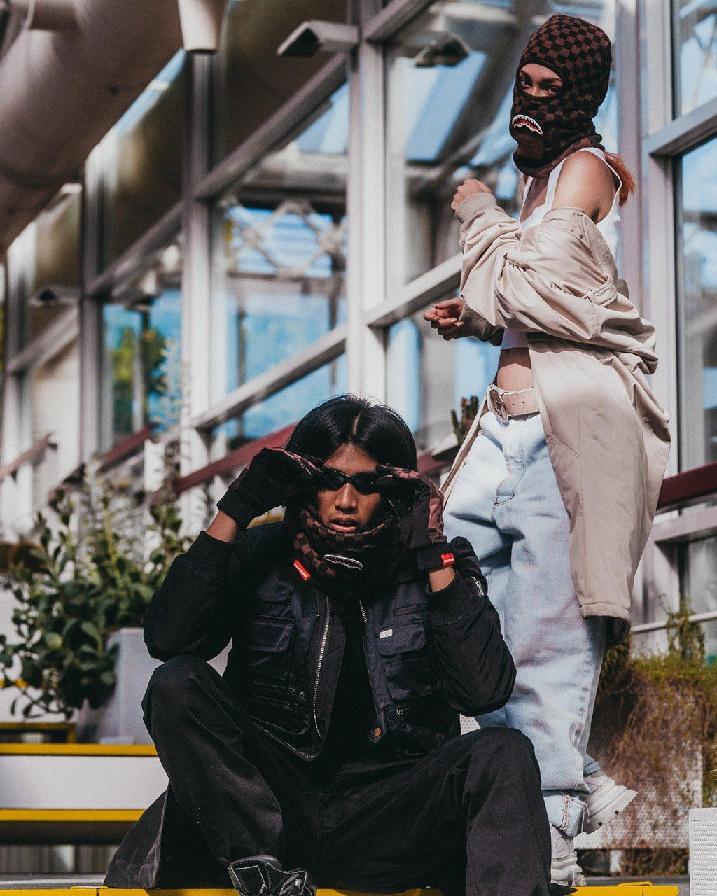 Xtc Sharks in Paris Neck Warmer - Image 9