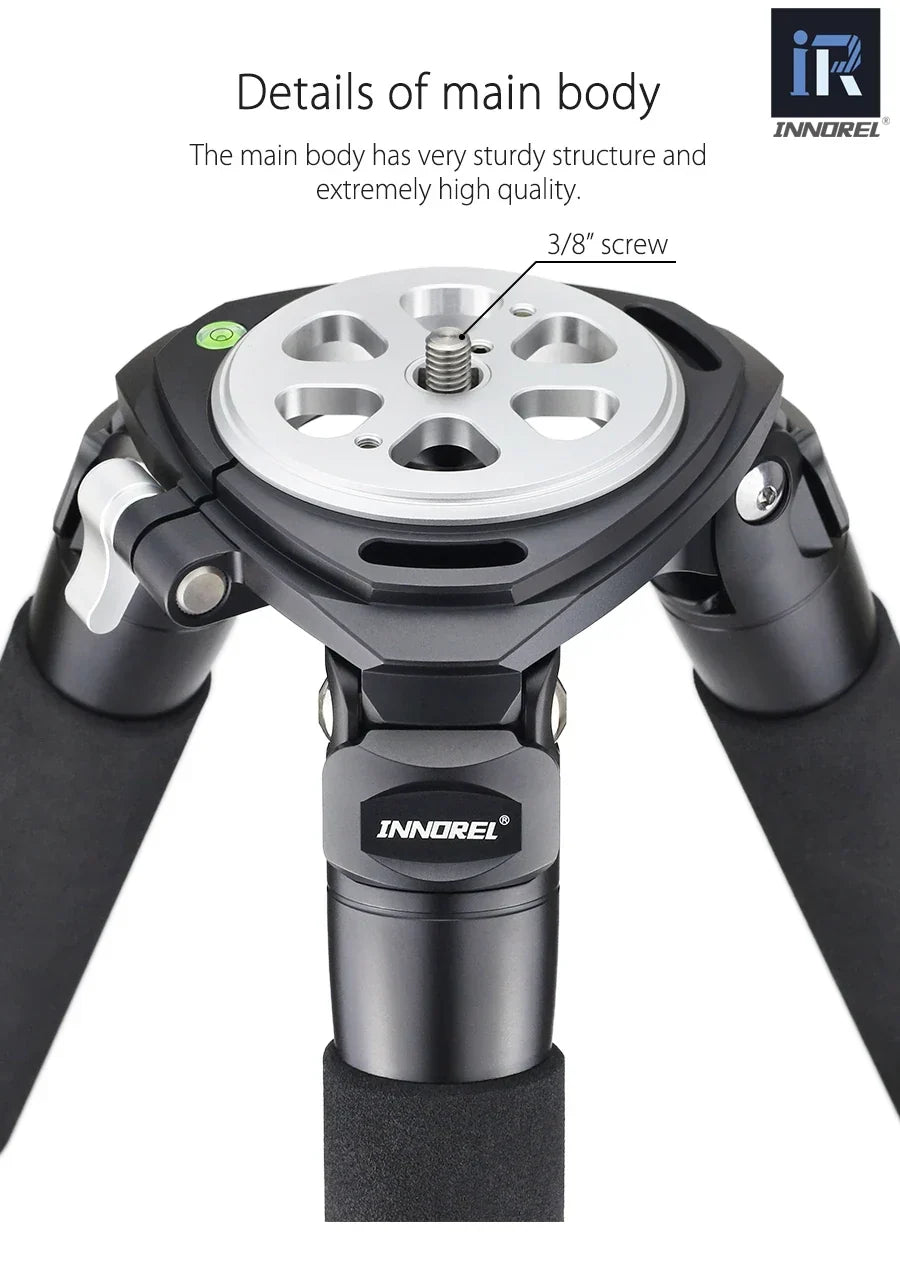 Innorel RT90C (LT404C) Heavy Duty Tripod - Image 11