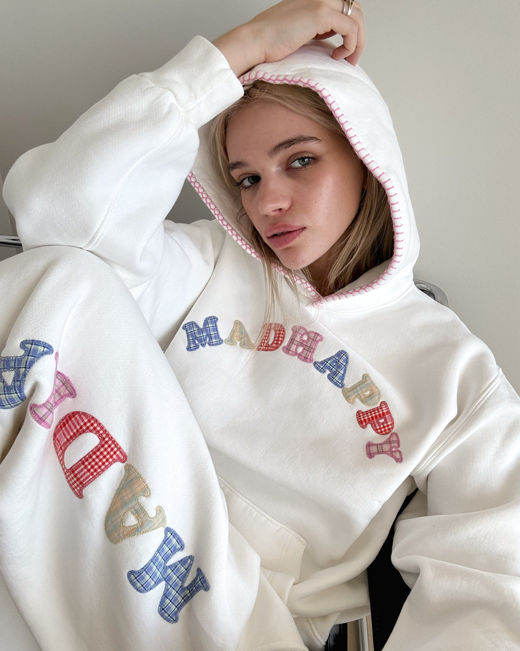 Plaid Cooper Fleece Hoodie - Image 2