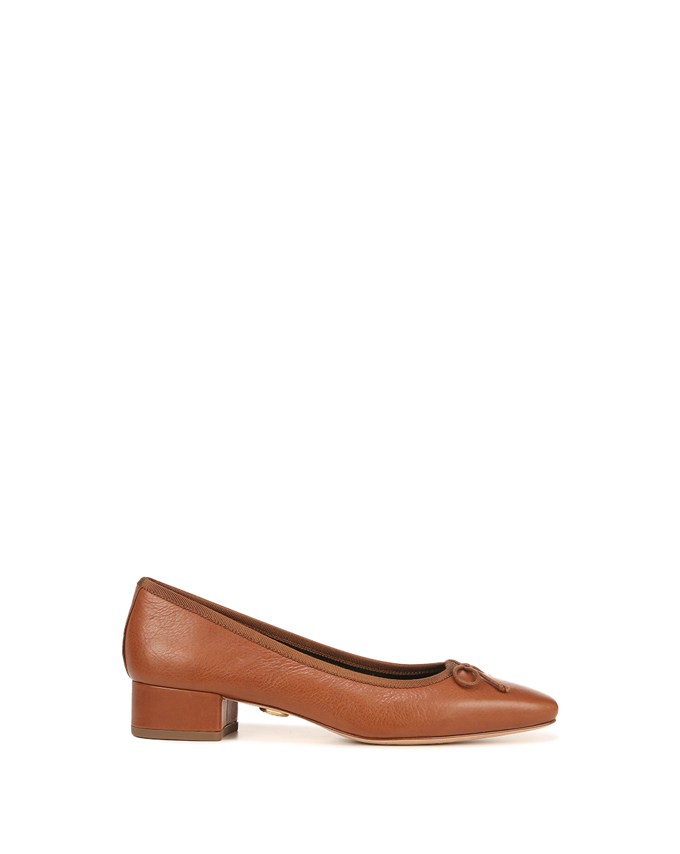 Cecile Leather Ballet Pump - Image 6