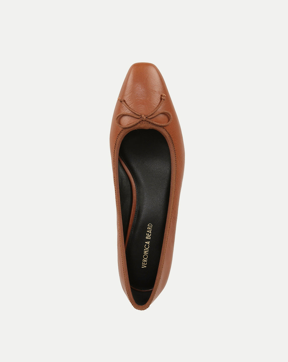 Cecile Leather Ballet Pump - Image 3