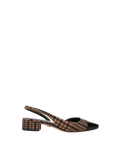 Cecile Plaid Cap-Toe Slingback - Image 6