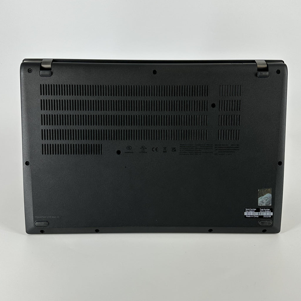 Lenovo ThinkPad L14 Gen 3 Black 1.7 GHz Intel Core i7 12th Gen. 16GB RAM 256GB Solid State Drive - Image 10