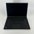 Lenovo ThinkPad P1 Gen 6 16 2023 Black 2.5 GHz Intel Core i7 13th Gen. 64GB RAM 1TB Solid State Drive NVIDIA RTX 2000 Ada 8