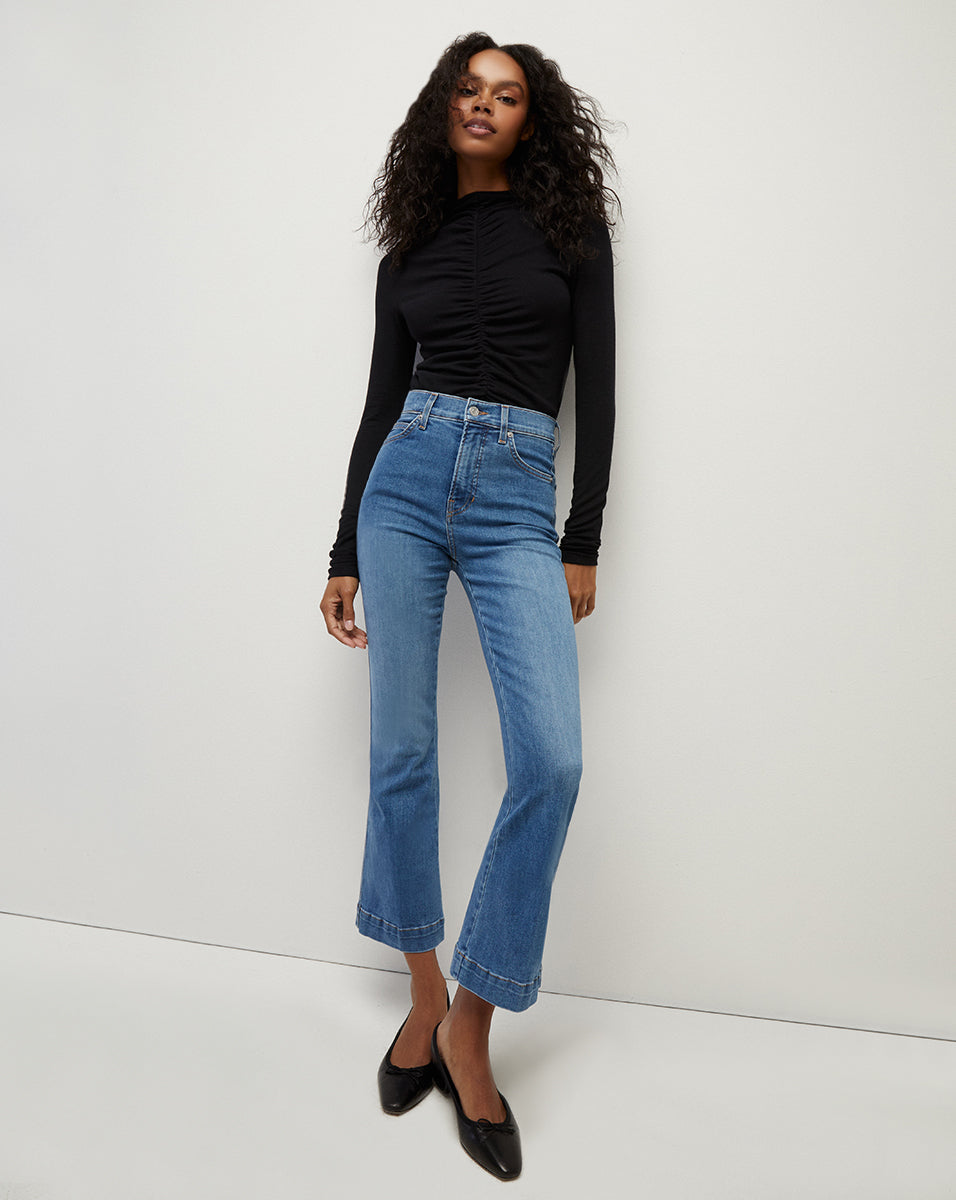 Theresa Ruched Turtleneck - Image 3