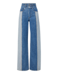 Taylor Two-Tone Wide-Leg Jean - Image 4