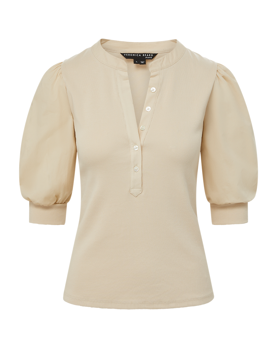 Coralee Puff-Sleeve Tee - Image 5