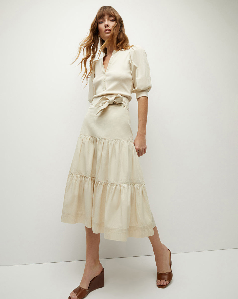 Coralee Puff-Sleeve Tee - Image 4
