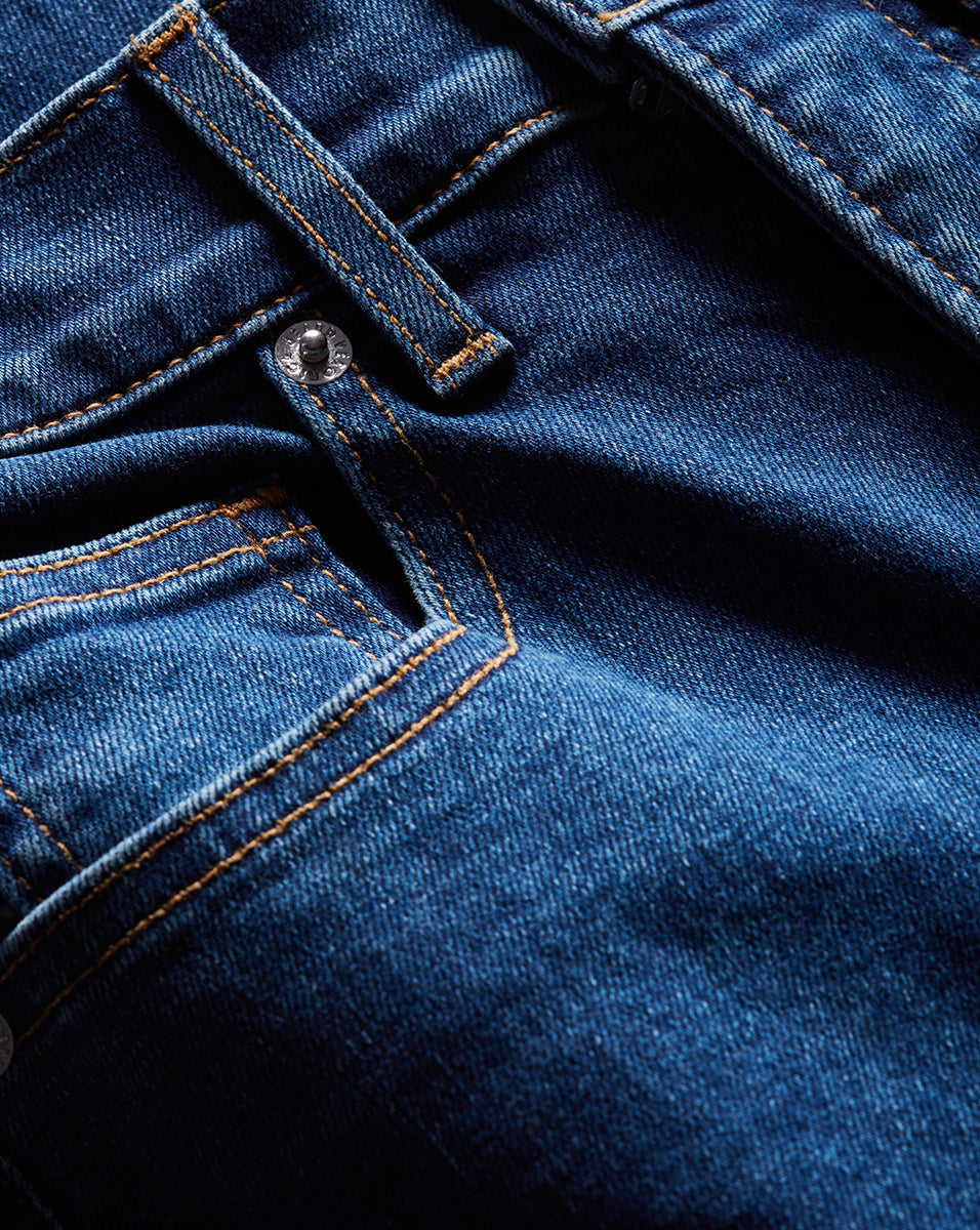 Beverly Loafer Length Skinny-Flare Jean - Image 4