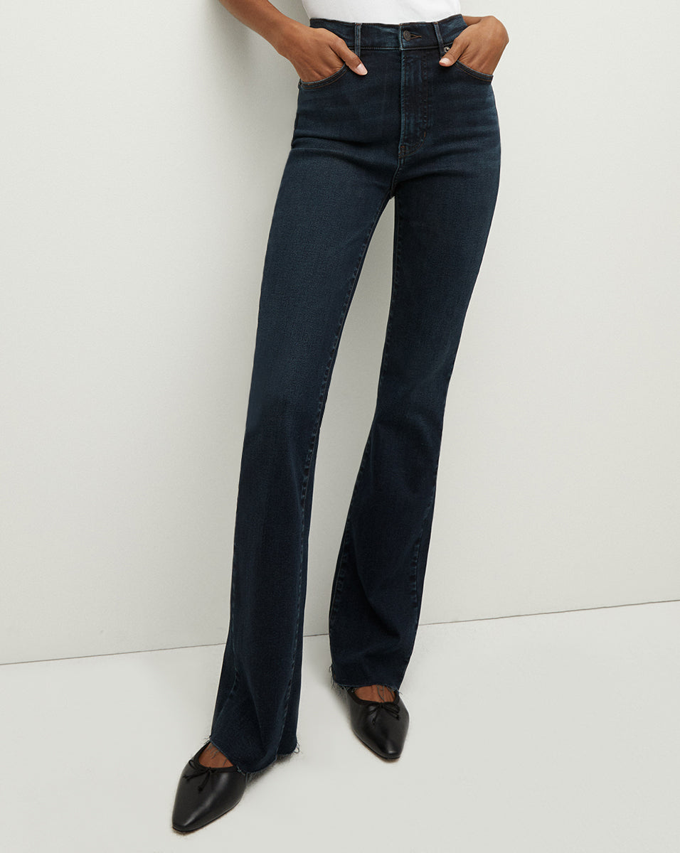 Cameron Raw Hem Bootcut Jean - Image 2