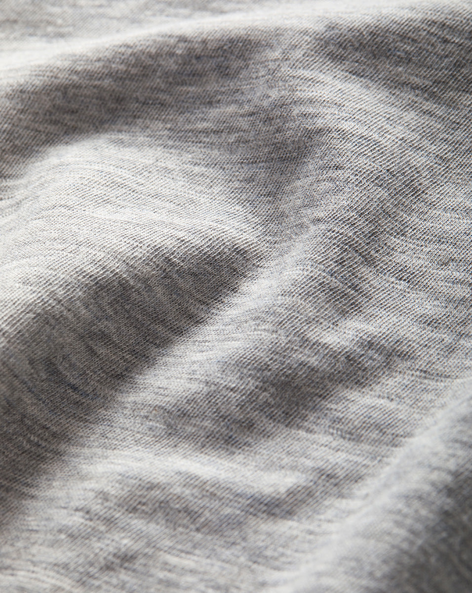 Waldorf Ruched-Sleeve Slub T-Shirt - Image 3